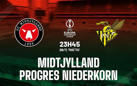 Nhận định Midtjylland vs Progres Niederkorn 23h45 ngày 26/7 (Conference League 2023/24)