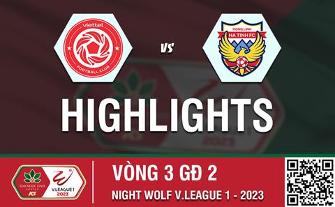 Highlights Viettel - Hà Tĩnh | Khi VAR vào việc | Vòng 3 nhóm A V-League 2023
