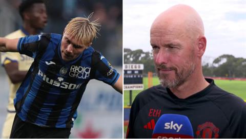 HLV Erik ten Hag chia sẻ về thương vụ Rasmus Hojlund 