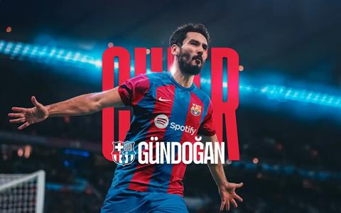 Ilkay Gundogan: Món quà Pep Guardiola tri ân Barca
