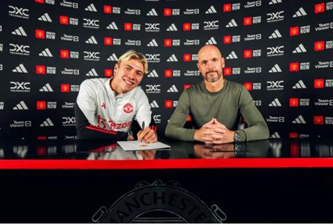 Erik ten Hag chia sẻ về Rasmus Hojlund