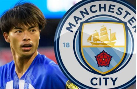 Man City chi 50 triệu bảng mua Kaoru Mitoma