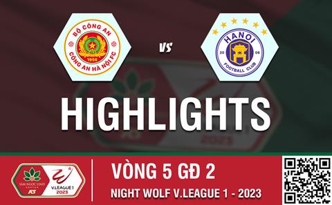 Highlights CAHN - Hà Nội | Thủ đô màu đỏ | Vòng 5 nhóm A V-League 2023