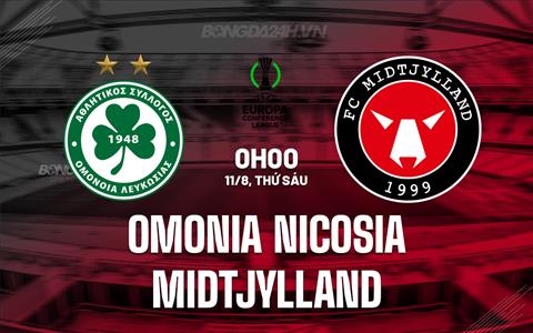 Nhận định Omonia Nicosia vs Midtjylland 0h00 ngày 11/8 (Conference League 2023/24)