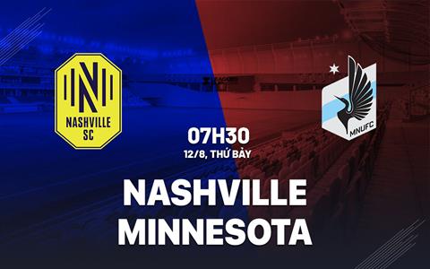 Nhận định bóng đá Nashville vs Minnesota 7h30 ngày 12/8 (Leagues Cup 2023)