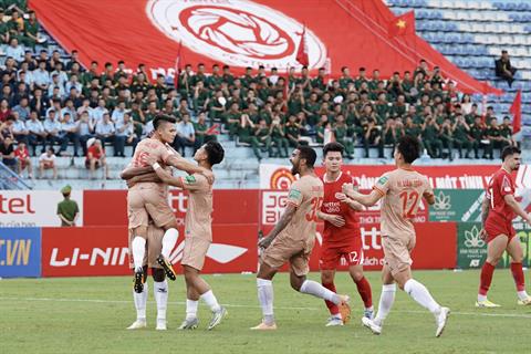 Quang Hải chính thức mở tài khoản bàn thắng tại CLB Công an Hà Nội