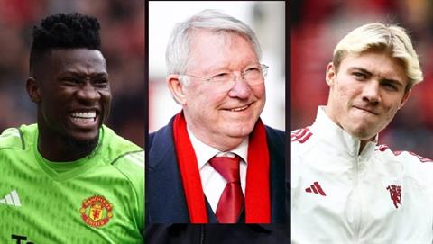Sir Alex Ferguson dự đoán Onana và Hojlund sẽ giúp MU tạo ra sự khác biệt lớn ở mùa giải 2023/24