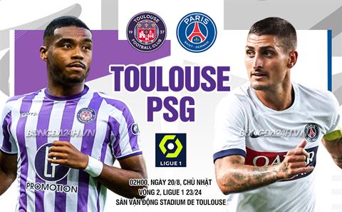 Nhận định Toulouse vs PSG (02h00 ngày 20/8): Mồi ngon quen thuộc