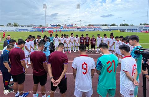 U23 Việt Nam tưởng nhớ 3 thành viên tử nạn của HAGL