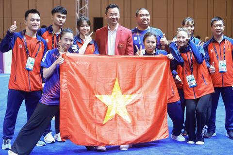 Đội điền kinh, wushu Việt Nam sang Trung Quốc tập huấn