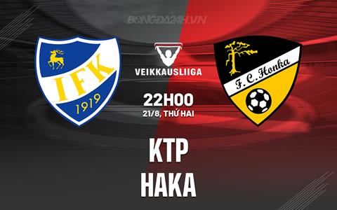 Nhận định bóng đá KTP vs Haka 22h00 ngày 21/8 (VĐQG Phần Lan 2023)