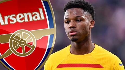 Arsenal bí mật đàm phán với người đại diện của Ansu Fati