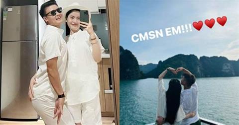Quang Hải lần đầu đăng hình tình tứ cùng bạn gái Chu Thanh Huyền 