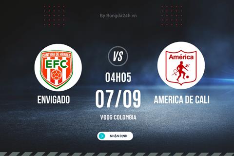 Nhận định Envigado vs America de Cali 4h05 ngày 7/9 (VĐQG Colombia 2023)