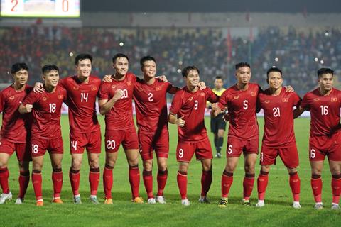 ĐT Việt Nam giữ vững vị trí trên BXH FIFA sau trận thắng Palestine