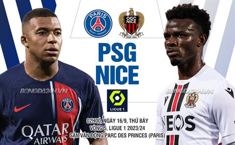 Nhận định PSG vs Nice (02h00 ngày 16/9): Chủ nhà thị uy