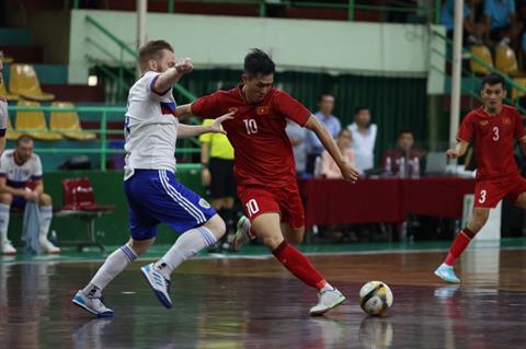 ĐT futsal Việt Nam hòa ấn tượng đội Á quân EURO