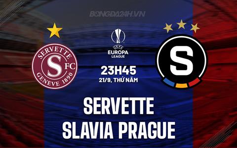 Nhận định Servette vs Slavia Prague 23h45 ngày 21/9 (Europa League 2023/24)