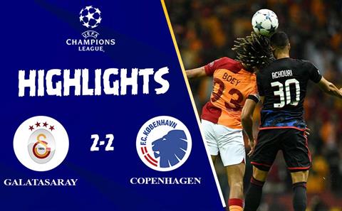 Video Galatasaray vs Copenhagen cúp C1: Bùng nổ cuối trận