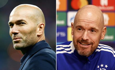 MU chọn Zinedine Zidane thay Erik ten Hag