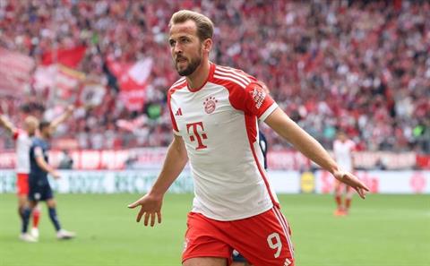 Harry Kane phá kỷ lục tồn tại 59 năm ở Bayern Munich