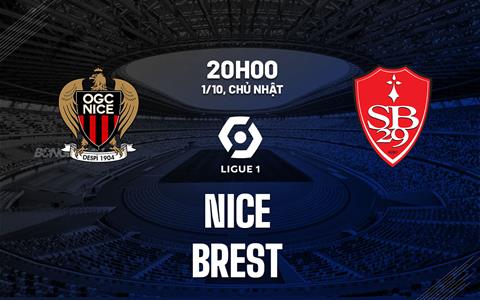 Nhận định bóng đá Nice vs Brest 20h00 ngày 1/10 (Ligue 1 2023/24)