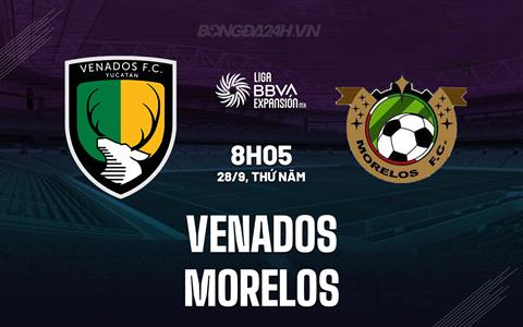 Nhận định - dự đoán Venados vs Morelos 8h05 ngày 28/9 (Hạng 2 Mexico 2023)