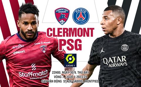 Nhận định bóng đá Clermont vs PSG 22h00 ngày 30/9 (Ligue 1 2023/24)
