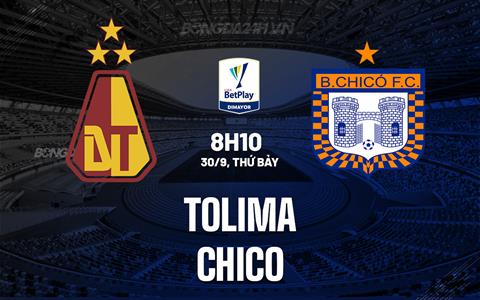 Nhận định bóng đá Tolima vs Boyaca Chico 8h10 ngày 30/9 (VĐQG Colombia 2023)