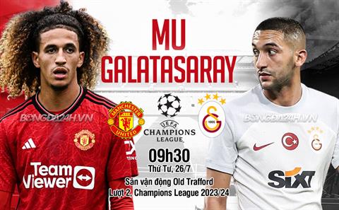 Nhận định MU vs Galatasaray (02h00 ngày 4/10): Thử thách lớn cho Quỷ đỏ