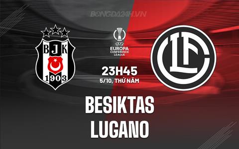 Nhận định Besiktas vs Lugano 23h45 ngày 5/10 (Conference League 2023/24)