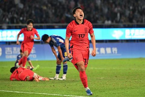 Olympic Hàn Quốc đánh bại Nhật Bản ở chung kết bóng đá nam ASIAD 19
