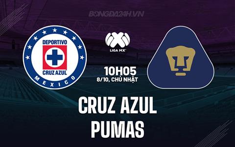 Nhận định Cruz Azul vs Pumas 8h00 ngày 13/5 (VĐQG Mexico 2023/24)