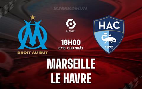 Nhận định Marseille vs Le Havre 18h00 ngày 8/10 (VĐQG Pháp 2023/24)
