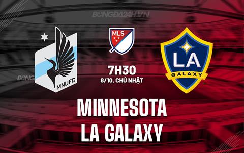 Nhận định Minnesota vs LA Galaxy 7h30 ngày 8/10 (Nhà nghề Mỹ 2023)