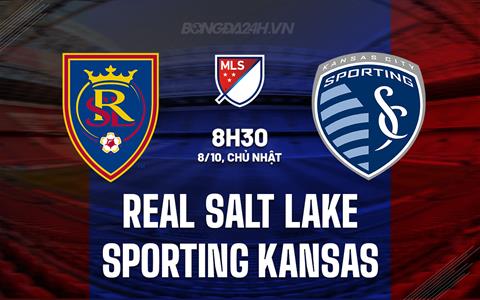 Nhận định Real Salt Lake vs Sporting Kansas 8h30 ngày 8/10 (Nhà Nghề Mỹ 2023)