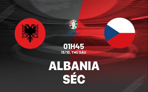 Nhận định bóng đá Albania vs Séc 1h45 ngày 13/10 (Vòng loại Euro 2024)