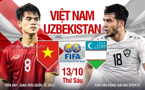 Nhận định Việt Nam vs Uzbekistan (18h35 ngày 13/10): Thuốc thử liều cao