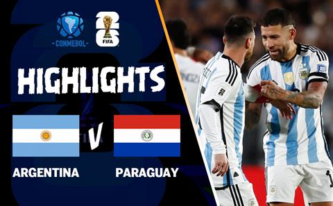 Highlights Argentina - Paraguay | Chiến thắng tối thiểu | Vòng loại World Cup 2026