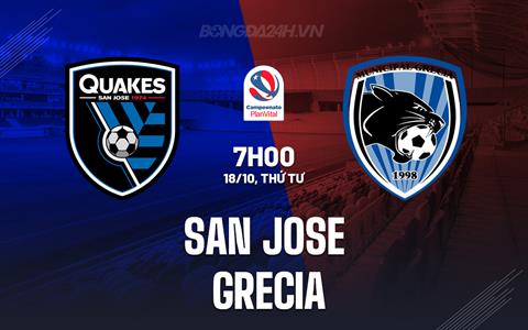 Nhận định San Jose vs Grecia 7h00 ngày 18/10 (VĐQG Costa Rica 2023/24)