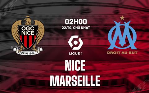 Nhận định bóng đá Nice vs Marseille 2h00 ngày 22/10 (Ligue 1 2023/24)