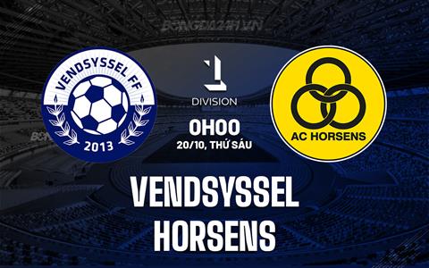 Nhận định Vendsyssel vs Horsens 0h00 ngày 20/10 (Hạng 2 Đan Mạch 2023/24)