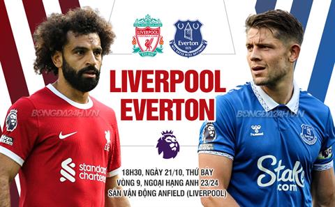Salah lập cú đúp, Liverpool nhẹ nhàng bắn hạ Everton ở derby Merseyside