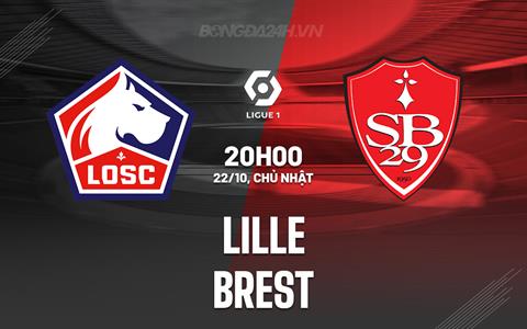 Nhận định - dự đoán Lille vs Brest 20h00 ngày 22/10 (VĐQG Pháp 2023/24)