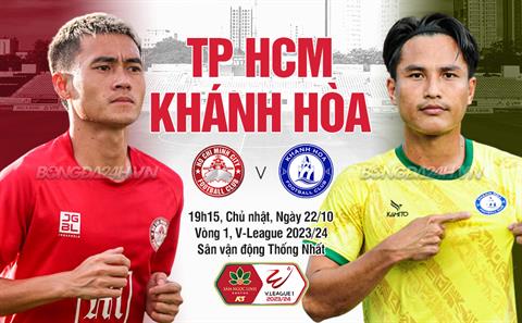 Nhận định CLB TPHCM vs Khánh Hòa (19h15 ngày 22/10): Bại binh phục hận