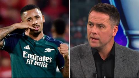Michael Owen khiến Arsenal lo lắng khi nhận định về Gabriel Jesus