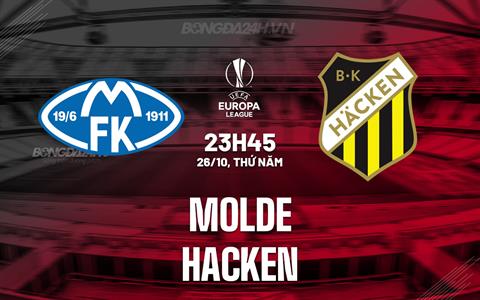 Nhận định bóng đá Molde vs Hacken 23h45 ngày 26/10 (Europa League 2023/24)