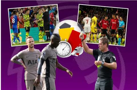 Top 10 CLB nhận nhiều thẻ nhất EPL: MU số 1