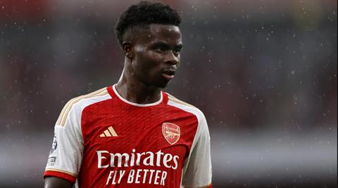 Huyền thoại Arsenal cảnh báo Bukayo Saka