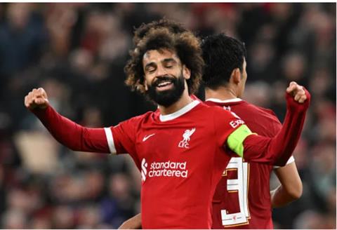 Mohamed Salah phá kỷ lục ghi bàn của Thierry Henry